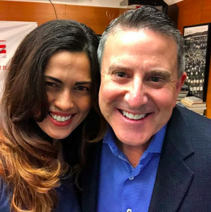 Syama and Target CEO Brian Cornell