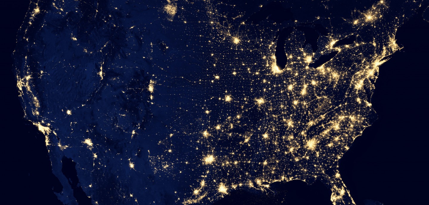 north america from space